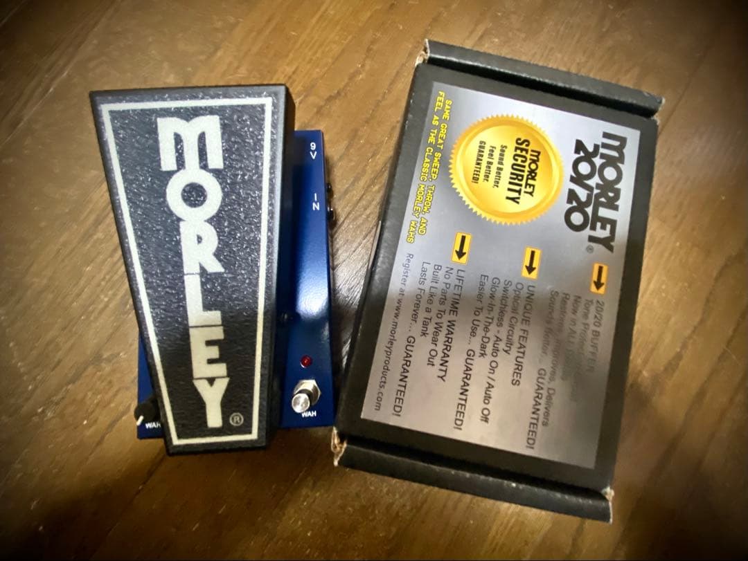【美品】Morley 20/20 Power Wah (スイッチハット付)