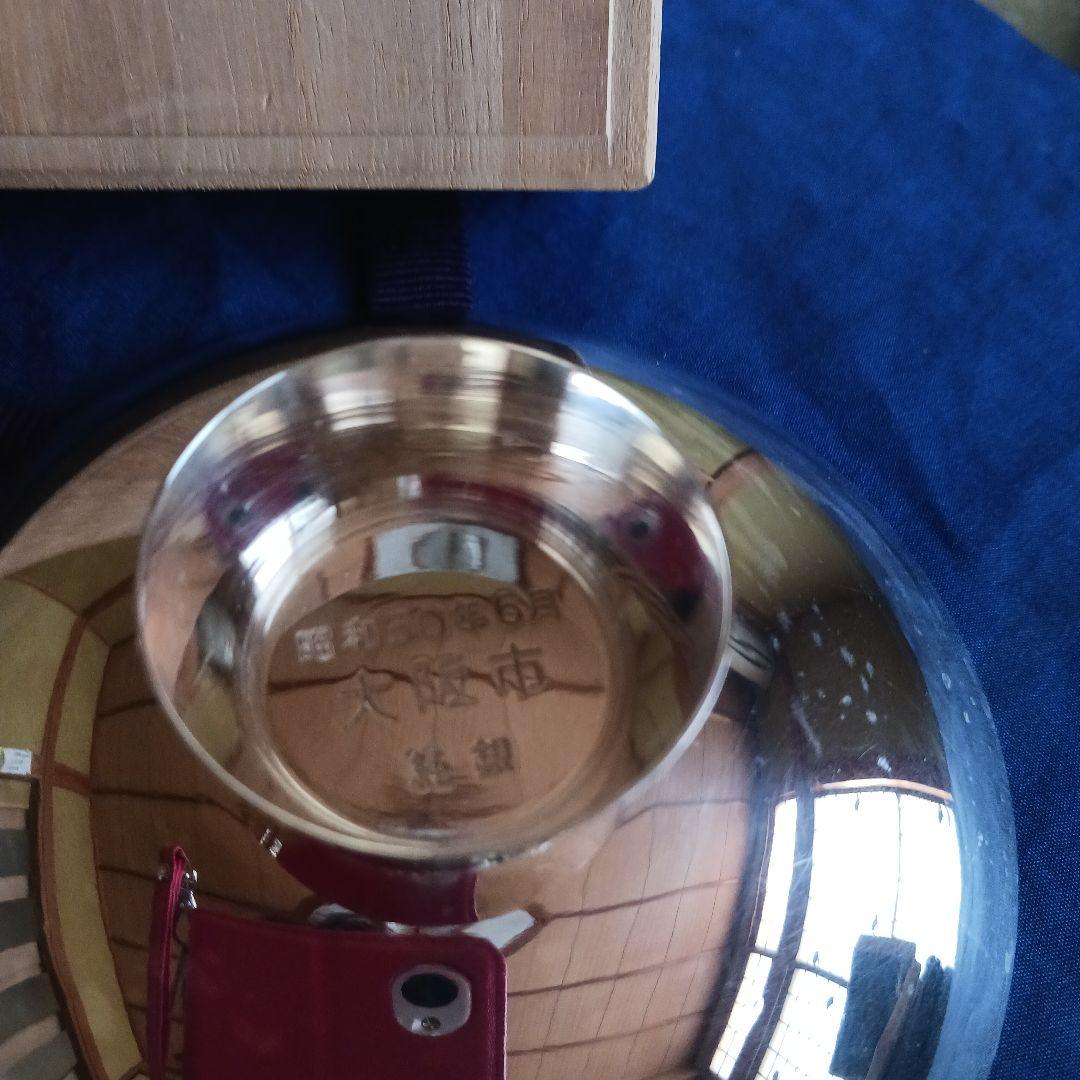 純銀杯(大阪市ロゴ入り)木箱入り