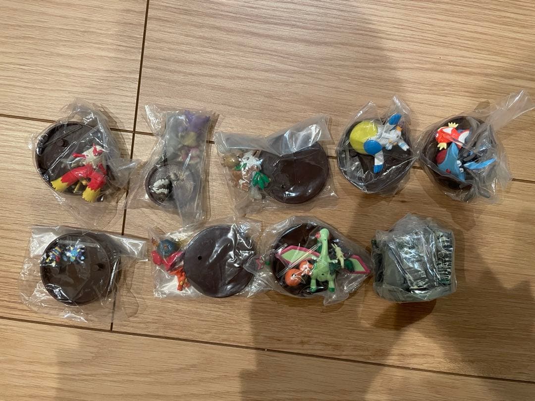 ポケットモンスター　フィギュア　9体セット　立体ポケモン図鑑第2集コンプリート