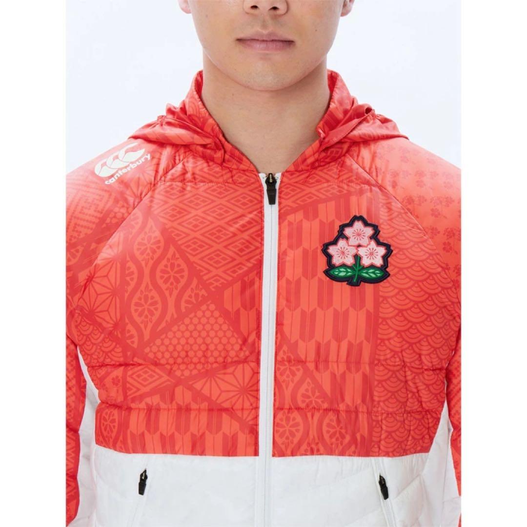 新品タグ付 カンタベリー日本代表JAPAN インサレーションジャケット赤3L