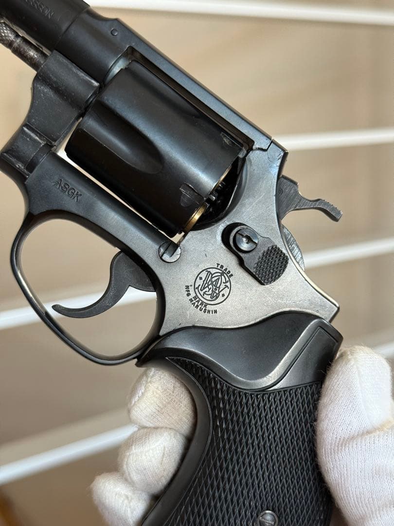 マルシン S&W M60 チーフスペシャル 2インチ ブラック ガスガンM36