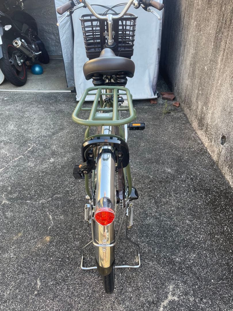 電動アシスト自転車 シティタイプ オリーブグリーン