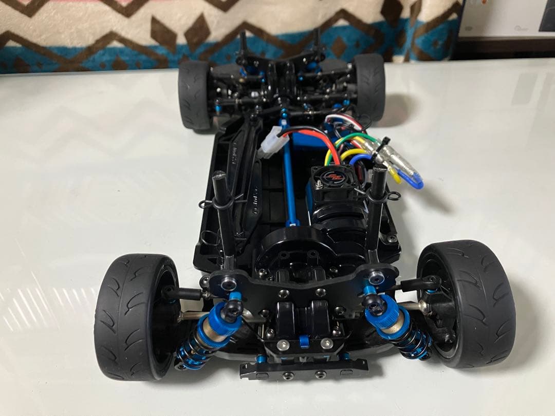 タミヤTT02タイプSRX,ボディ　メカ付き