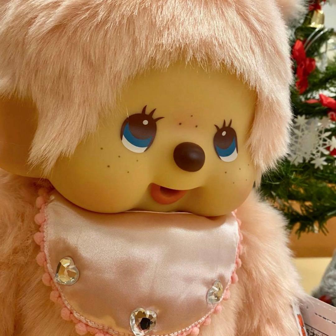 希少　モンチッチぬいぐるみピンクK.yamasaki Limited セキグチL