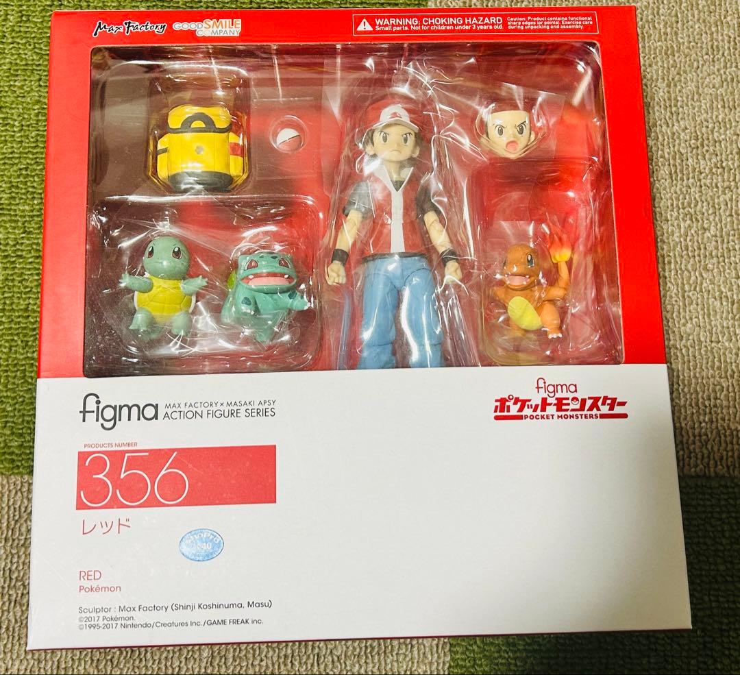figma レッド　ポケモン　特典:ピカチュウ付き