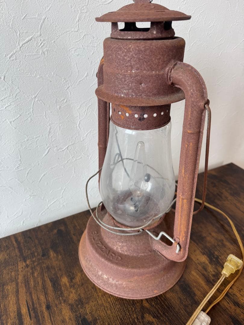 dietz ブリザード　電球仕様　コンセント　ランタン　ライト　廃盤　レア