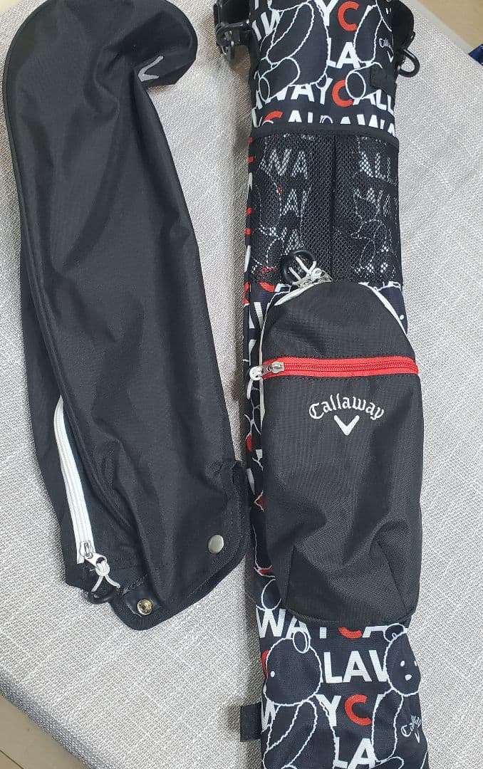 キャロウェイ スタンドクラブケース・サブバッグ　くま柄