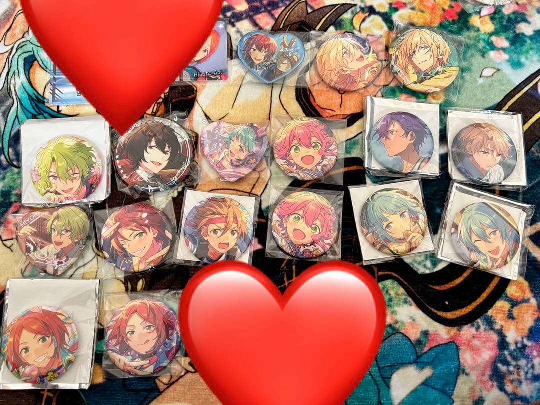 あんスタ　イベコレ　フィーチャー　缶バッチ