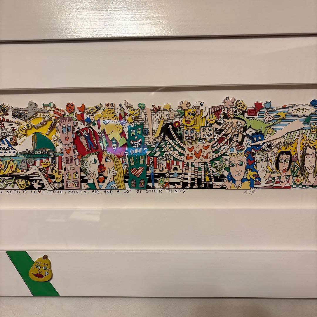 JAMES RIZZI シルクスクリーン A/P