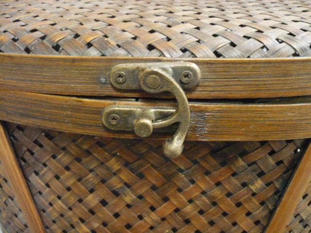 竹製網代籠 [B31599]