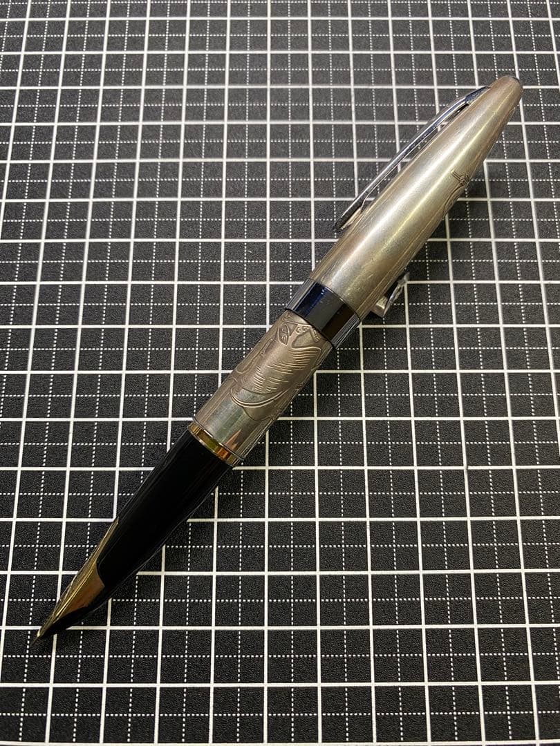 PILOT CUSTOM UKIYOE Sterling-Silver 字幅F