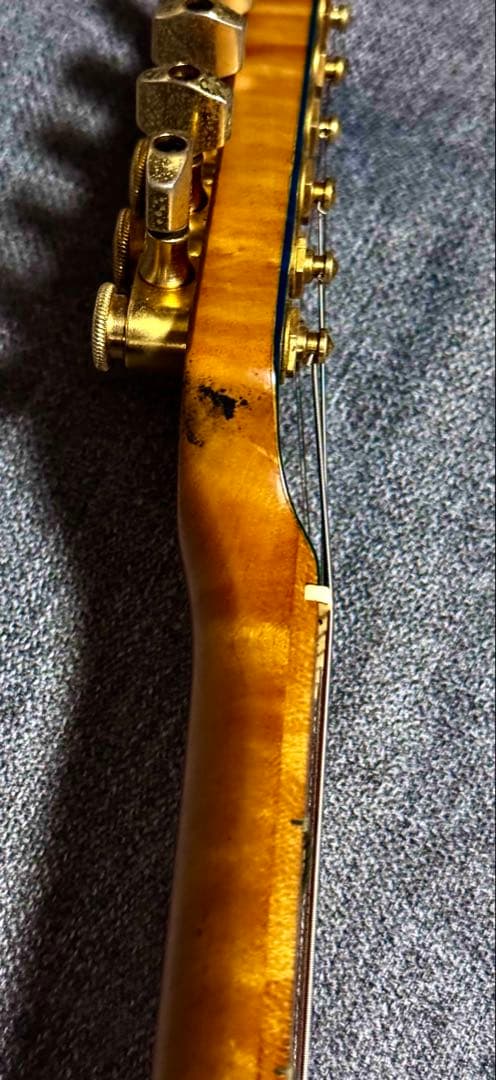 Flames フレイムス テレキャスターシンライン 国産工房製ギターハンドメイド