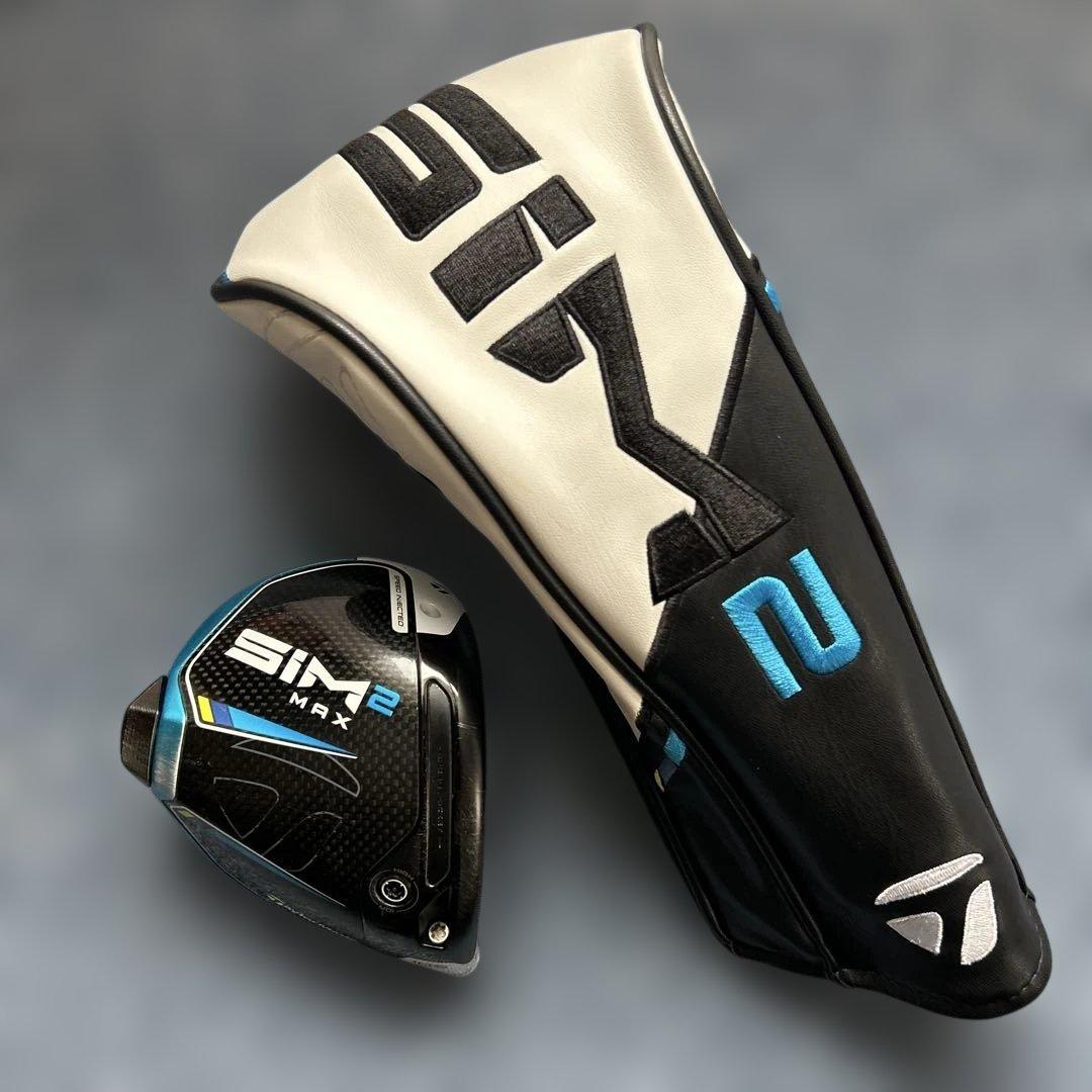 《テーラーメイド》SIM2 MAXドライバーヘッド10.5°＋ヘッドカバー