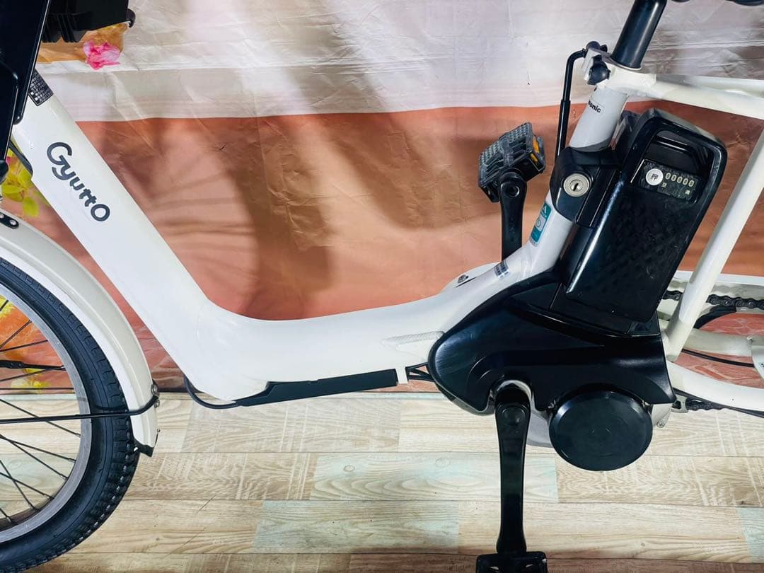 ギュットアニーズ2019年⭐️16AH！子供乗せ電動アシスト自転車Y3244