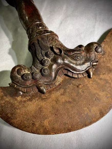 銅器 仏教  金剛杵 古美術 コレクション品 銅製 工芸品 彫刻装飾品置物