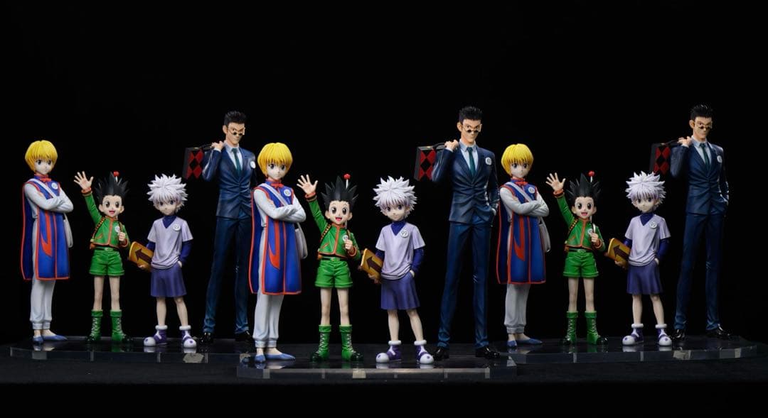 HUNTERxHUNTER クラピカ・ゴン・キルア・レオリオ　フィギュア⭐︎セット