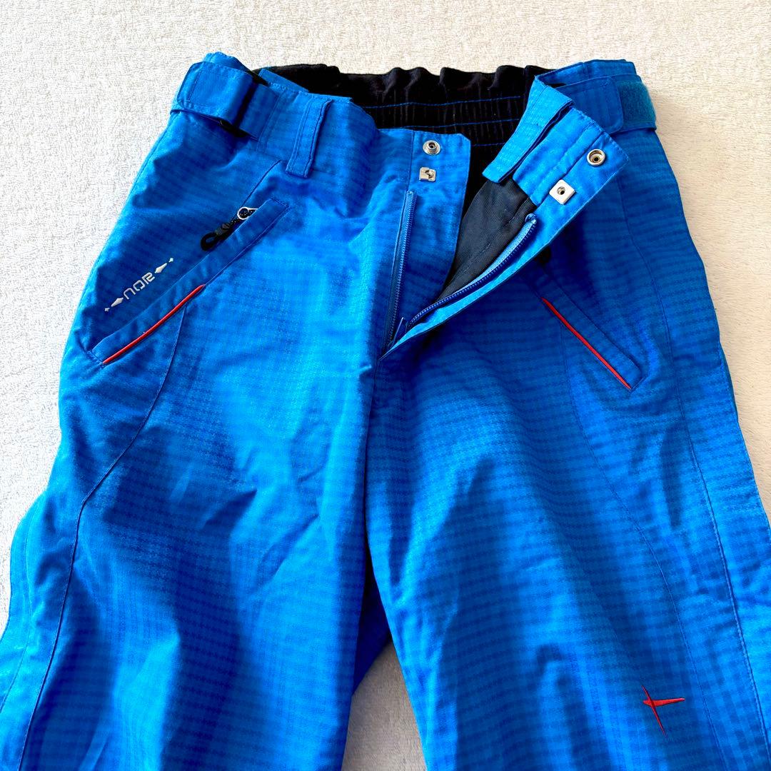 150 phenix スキー　上下　グリーン　ブルー　スノーウェア　サイド全開