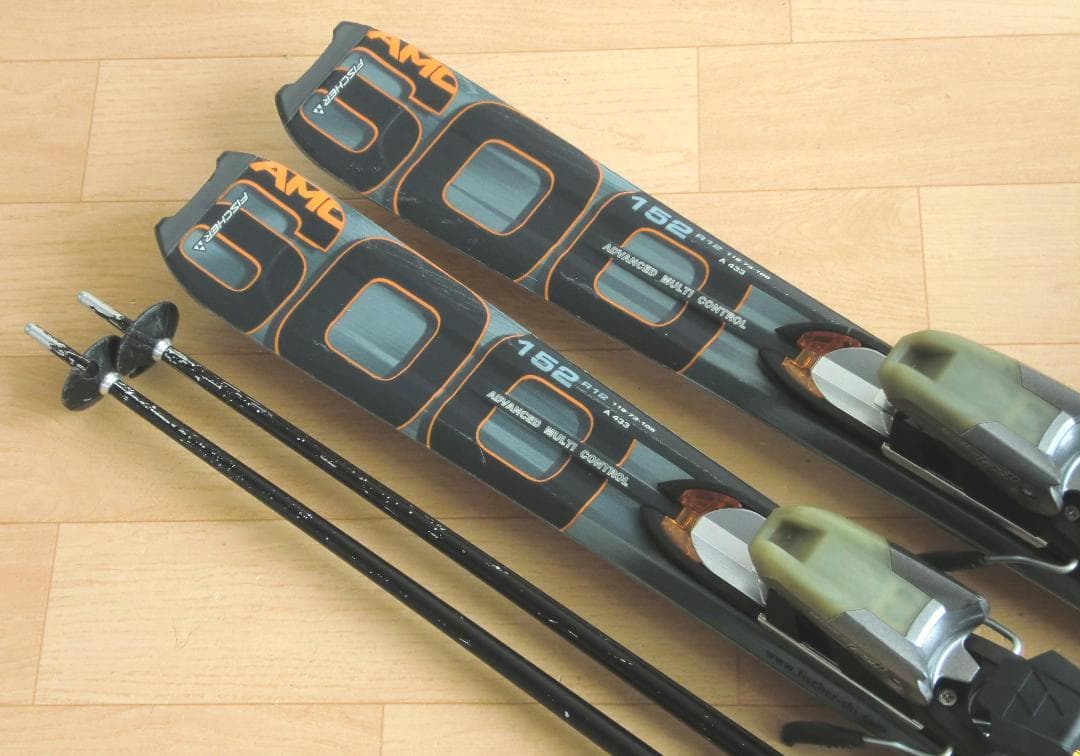 ■■送料無料■FISCHER■メンズスキーセット■板152靴25.5■メンテ付■