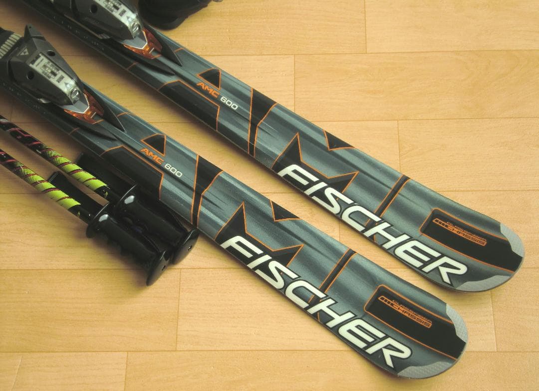 ■■送料無料■FISCHER■メンズスキーセット■板152靴25.5■メンテ付■
