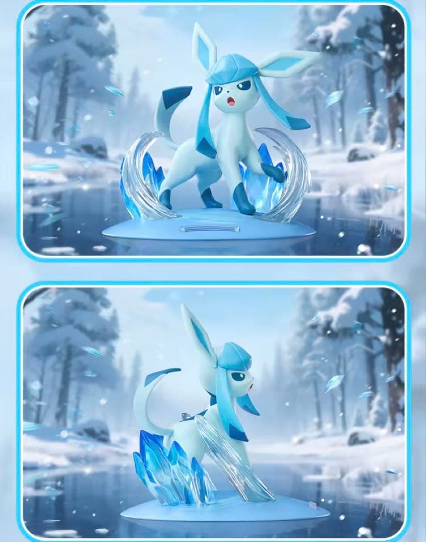 Funism ポケモン 海外限定 フィギュア リーフィア グレイシア セット