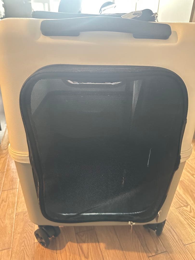 【美品】PETICOペットキャリーLサイズ、グレー