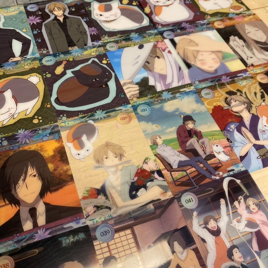 夏目友人帳 クリア カード セット 26枚 ウエハース