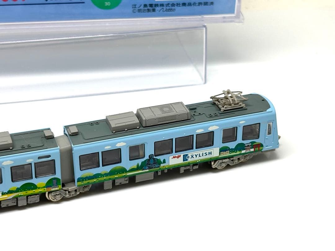 希少レア！江ノ電2000形 明治製菓号2007 モデモ Nゲージ