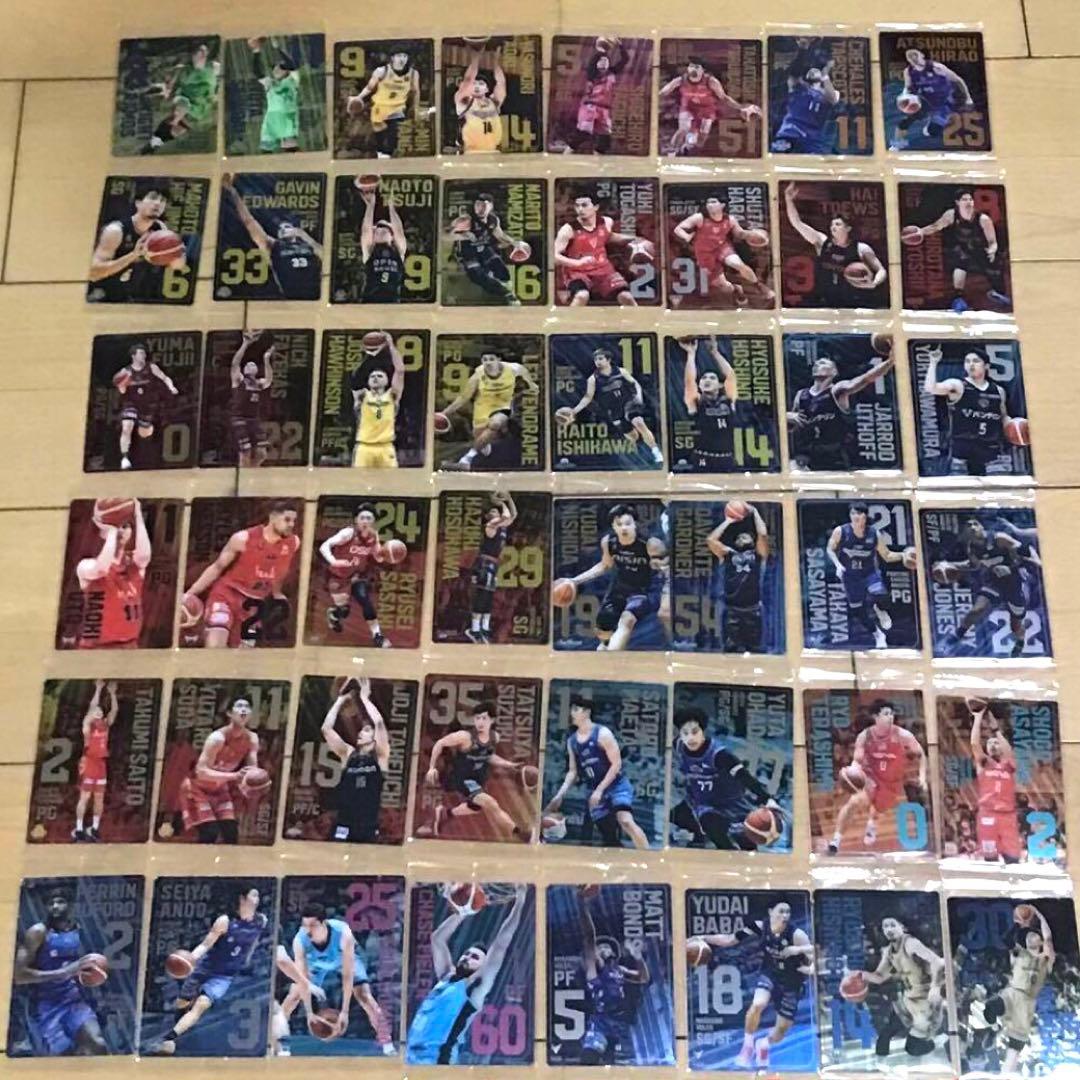Bリーグ ツインウエハース メタリックカード 全56種 フルコンプ コンプリート