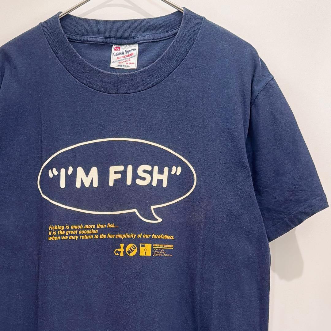 【'97当時物】 fishmans フィッシュマンズ Tシャツ ネイビー M