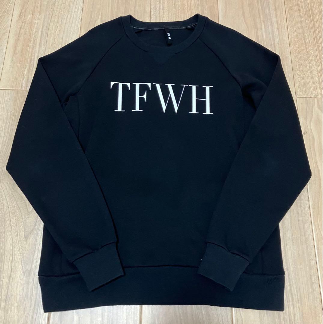 【美品】TFW49 ティーエフダブリューフォーティーナイン　スウェット4 黒