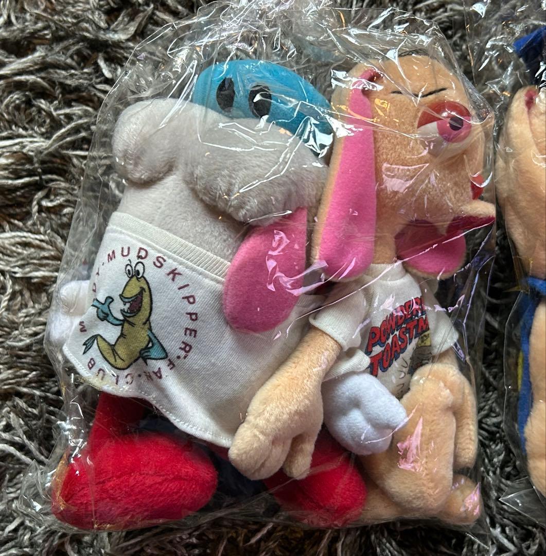 97年製レン&スティンピー ぬいぐるみ4体セット④DAKIN