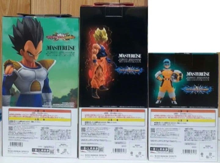 一番くじ　ドラゴンボール　フィギュア　孫悟空　ベジータ　ブルマ