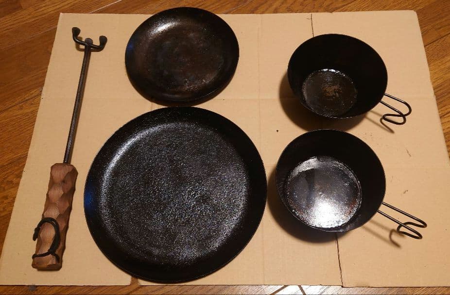 バーベキュー・調理用品 TAKIBISM FRYING PAN DISH HANZAN YASHIMA