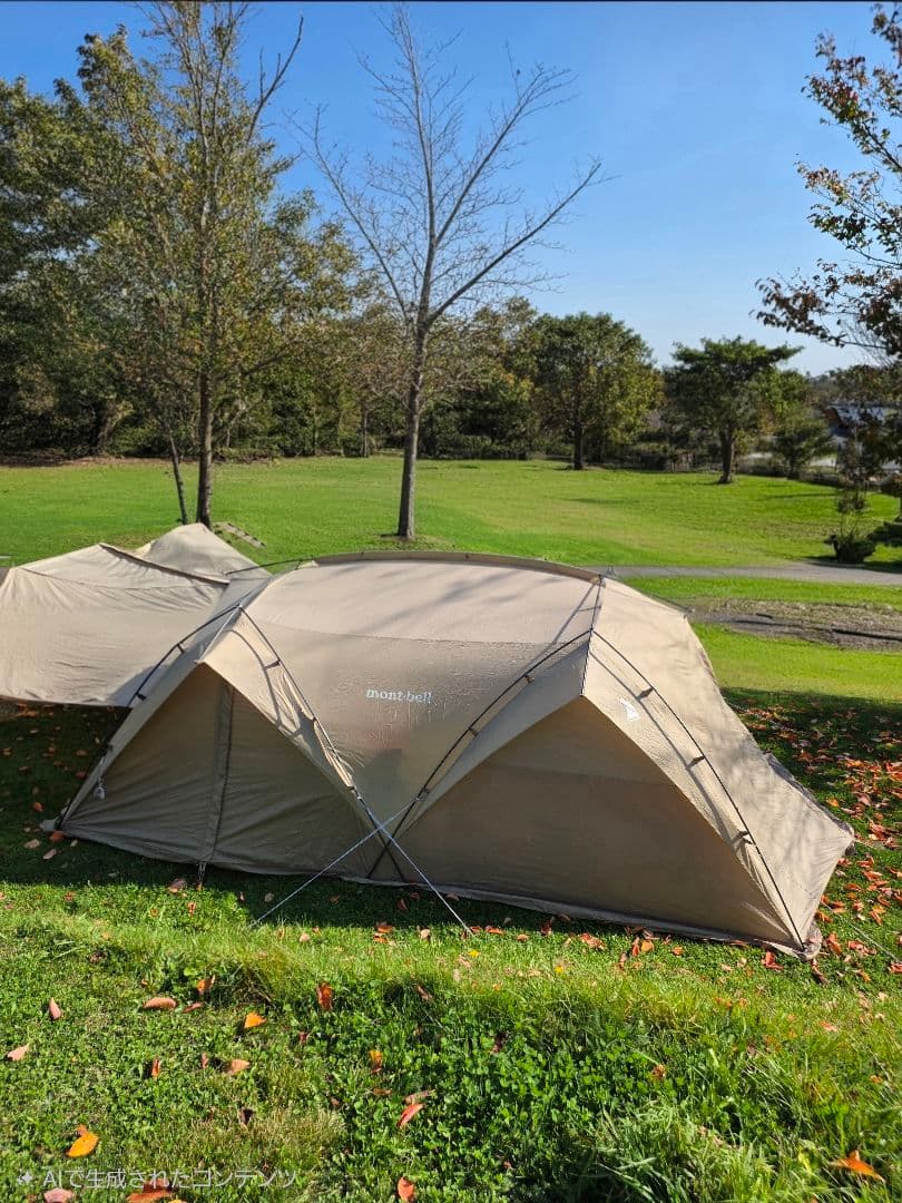 モンベル ムーンライトキャビン4 　タンカラー