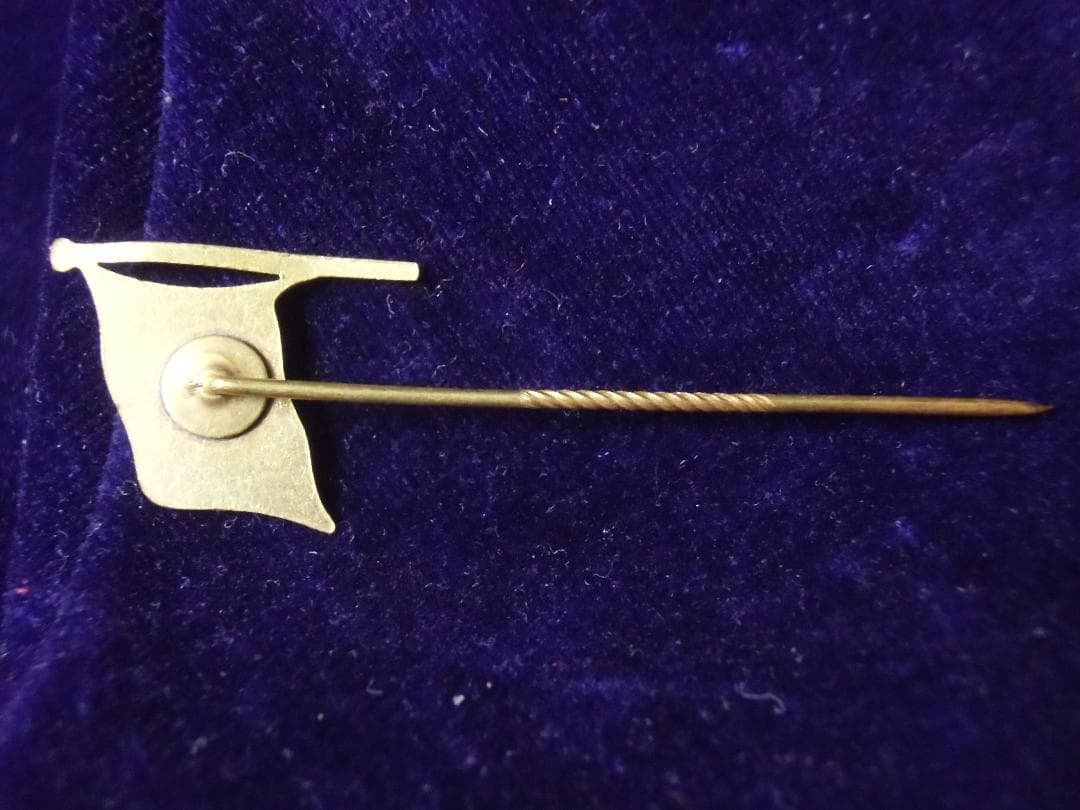 ＮＯノルウェー軍＊１９３０年代＊国旗ピン（実物）