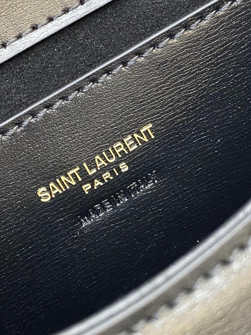 美品 パリ カイア スモール ブラック ショルダーバッグ