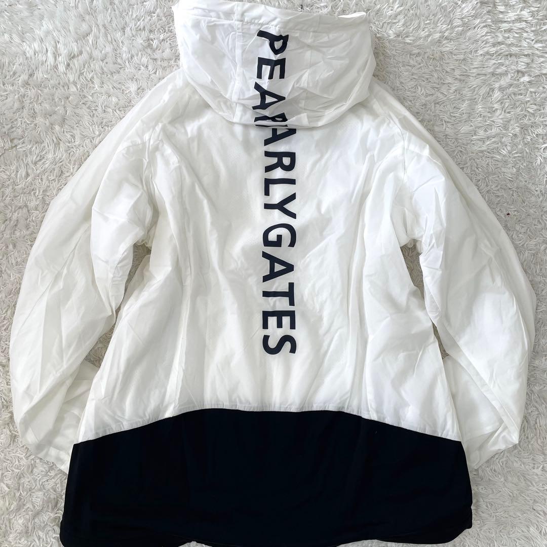 近年モデル パーリーゲイツ ナイロンパーカー 裏起毛 メンズ 4 蓄熱保温 ロゴ