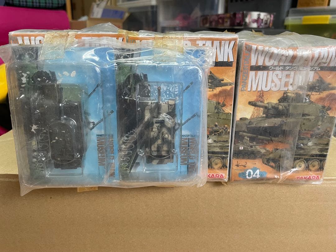 WORLD TANK MUSEUM 04 05 06ミニチュア戦車　65台セット