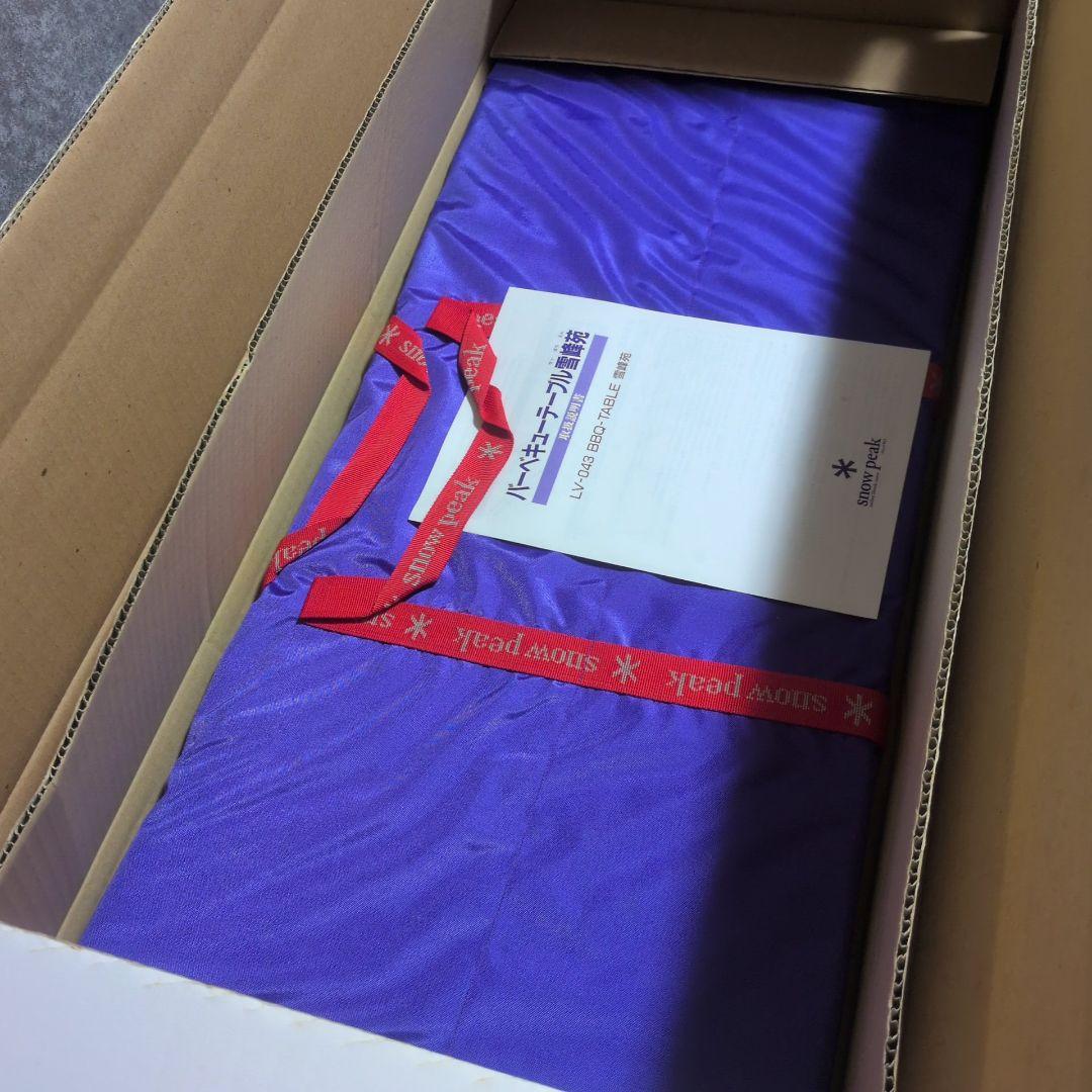  peak 雪峰苑　BBQ-TABLE LV-O43　未使用品