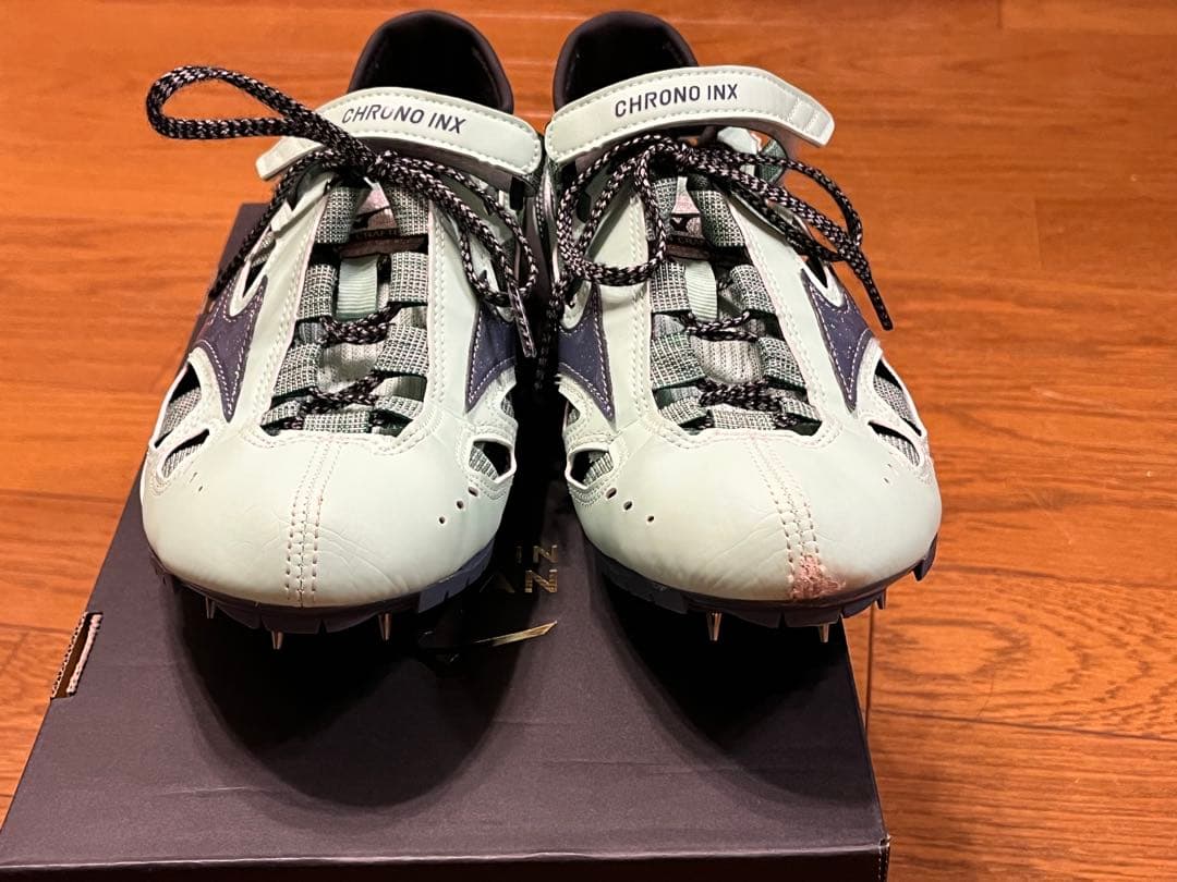 CHRONO INX スパイクシューズ ミントグリーン　25.5