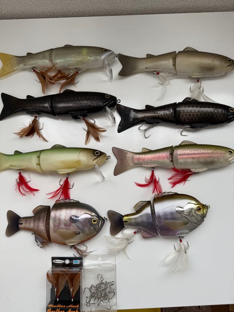 ニューサイレントキラー250 ニュースライドスイマー250 ブルシューターデプス