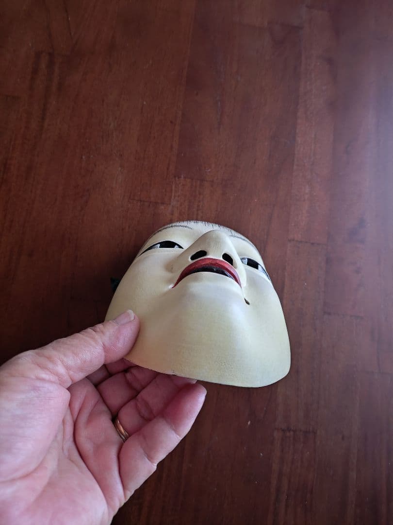 能面　童子 (無地桐箱付)