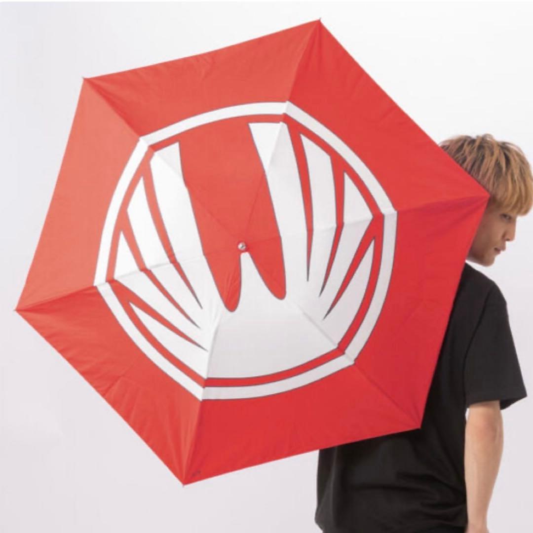 忍風戦隊ハリケンジャー 折り畳み傘 和傘 ハリケンレッド スーパー戦隊