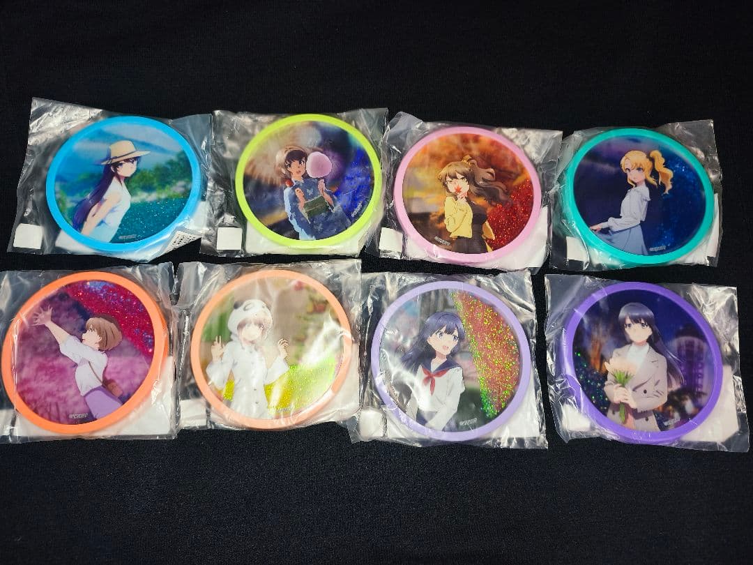 青ブタ展 グリッターアクリルコースター 全種