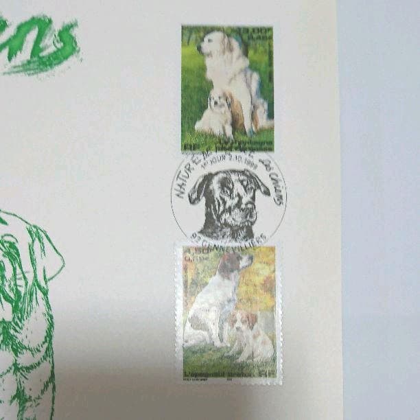 フランスのおしゃれな切手スタンプ