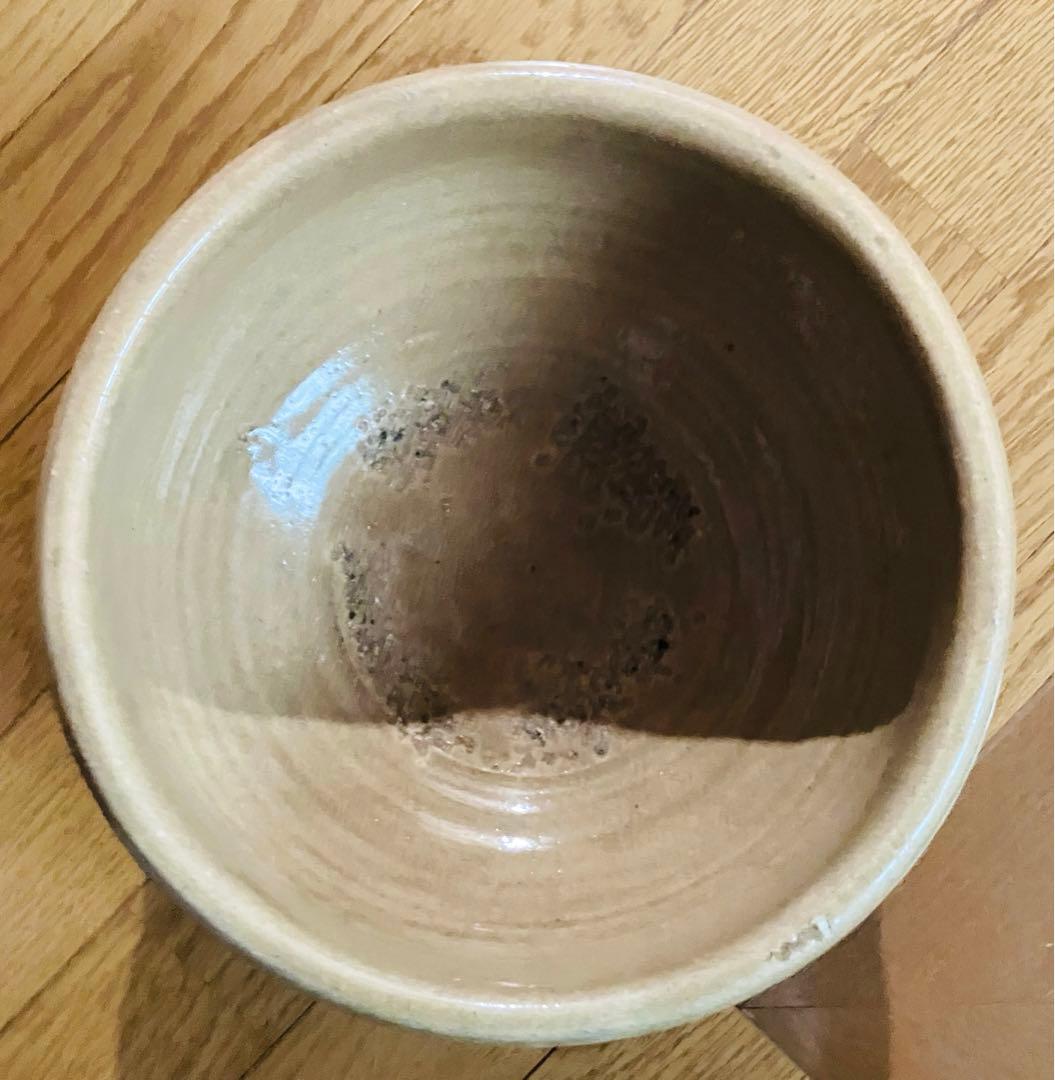 ☆セール☆美濃焼 灰釉 火鉢 大正〜昭和初期頃☆花器や金魚ばちにも