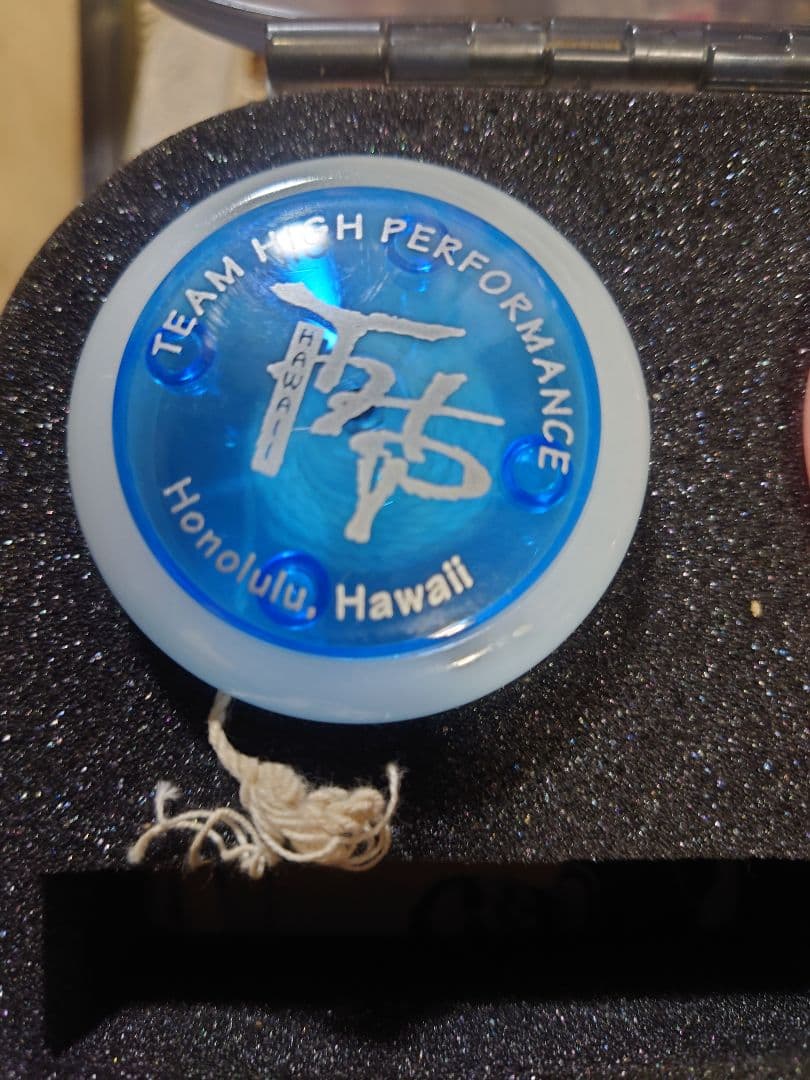 ヨーヨー6個セット、ケース付　ステッカー多数