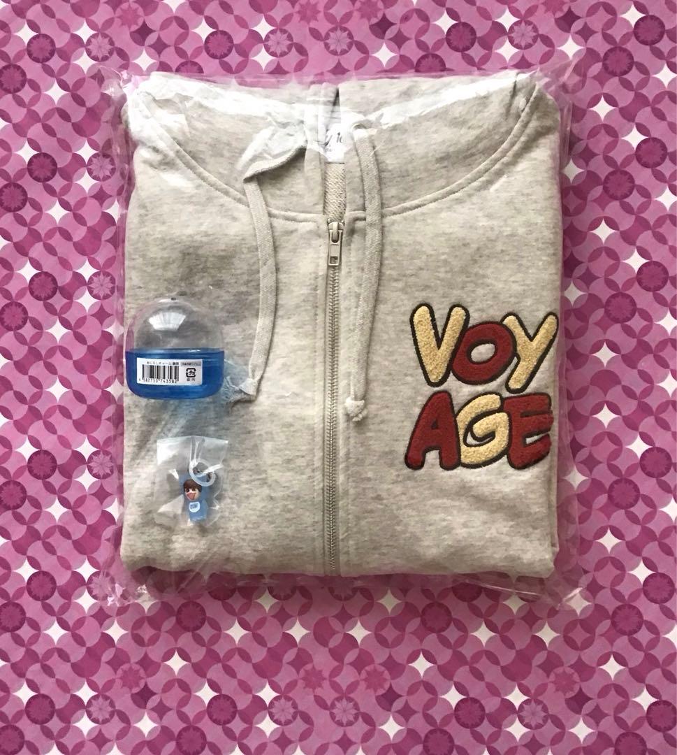 藤原丈一郎　なにわ男子　めじるしチャーム・VOYAGE ジップアップパーカー