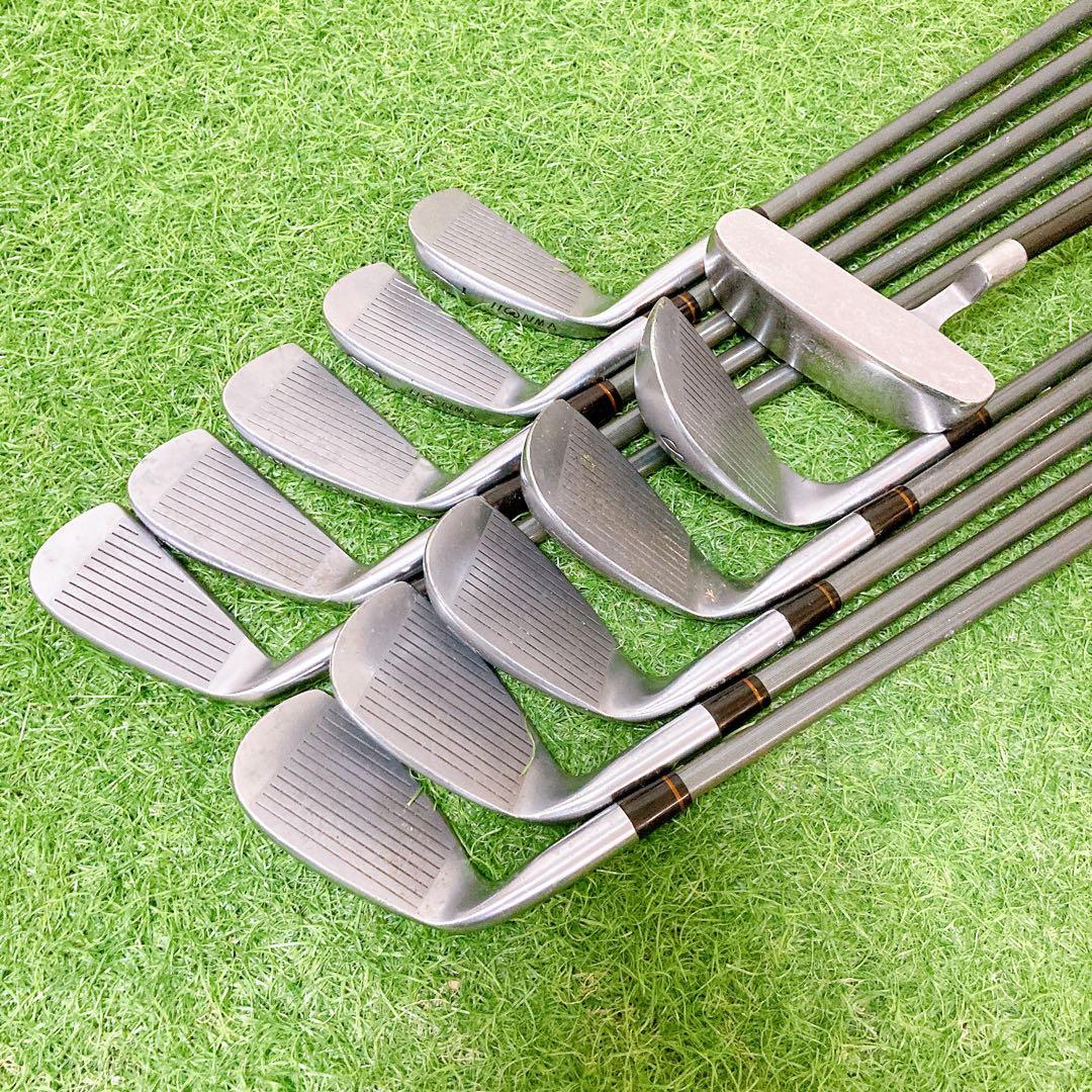 M２ホンマ　初心者オススメ　ゴルフクラブ　メンズセット　右利き　14本