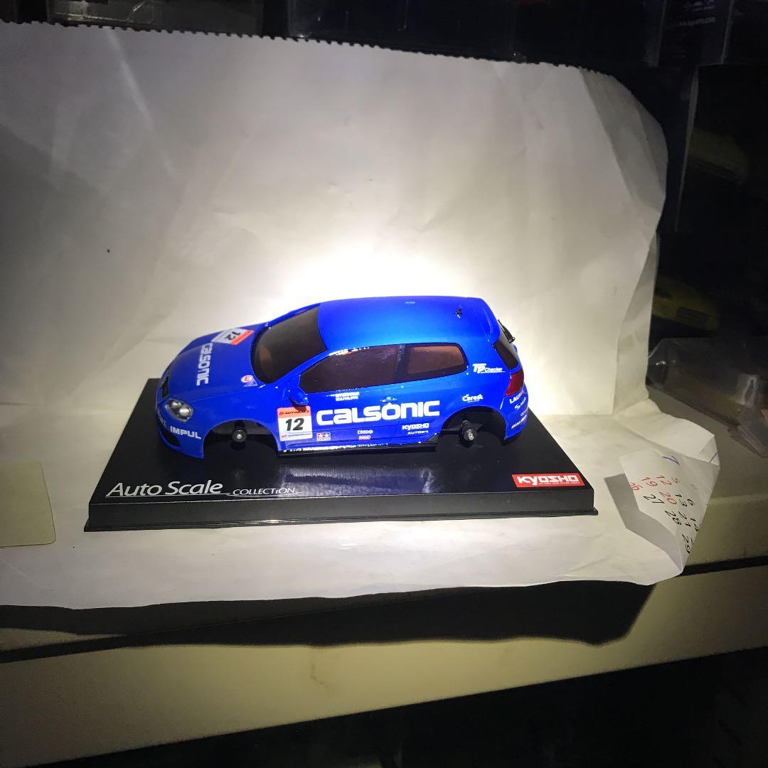 新品 京商 ミニッツレーサー用ホワイトボディー塗装 某ビルダーさん作 ゴルフ